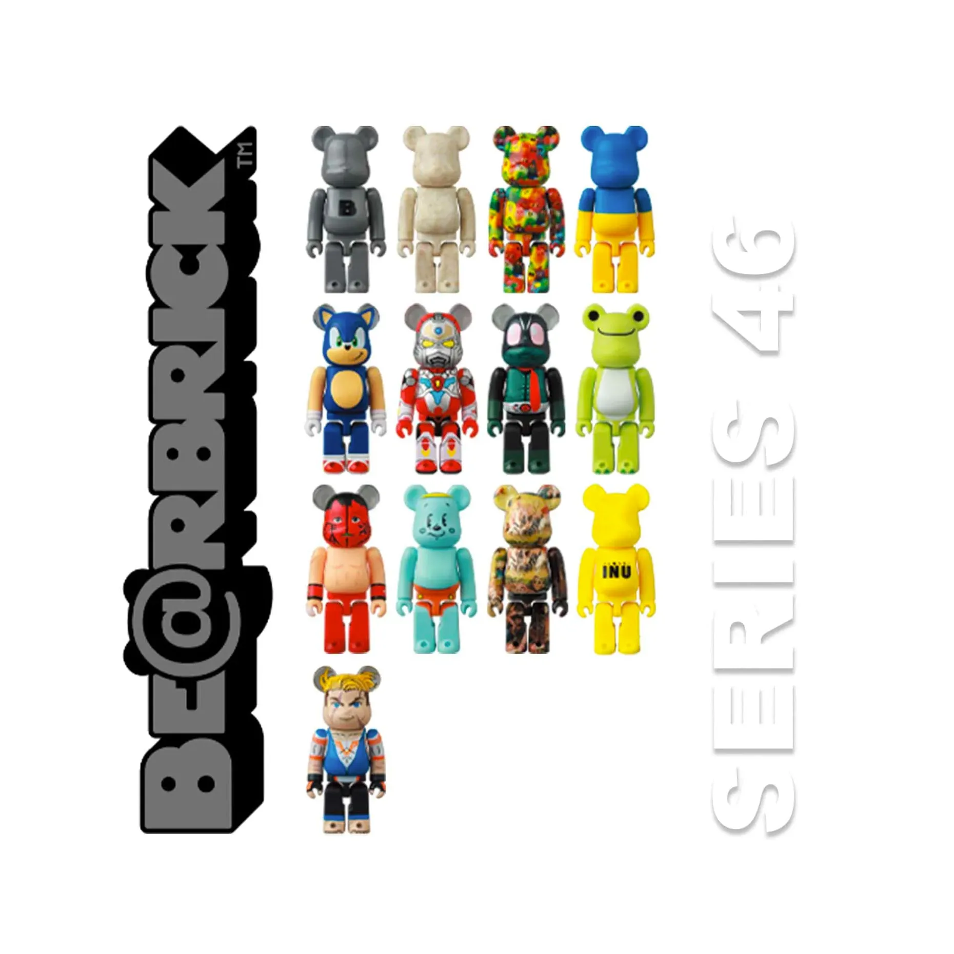 Medicom Toy Be@rbrick 100% Series 46 (Blind Box)